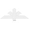 Ekena Millwork Redmond Architectural Grade PVC Gable Bracket, 36"W x 13 1/2"H x 2"D x 4"F, 9/12 Pitch GBP036X14X0204RED00 - alternate 4